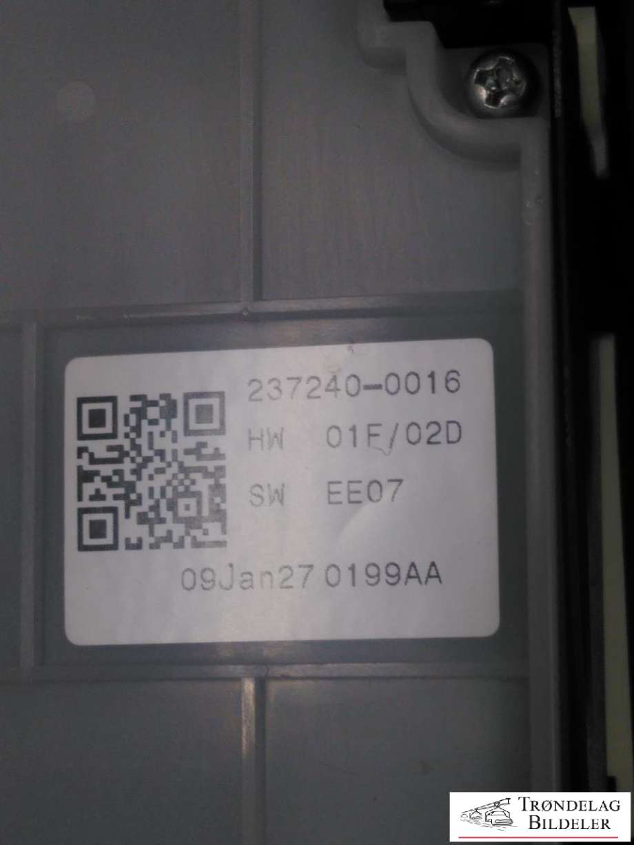 Bilstereo navigasjon betjeningspanel til Lexus RX 2009-2015 (Type III) (AL10) (AL10) (237240-0016|84780-48010-CO|)