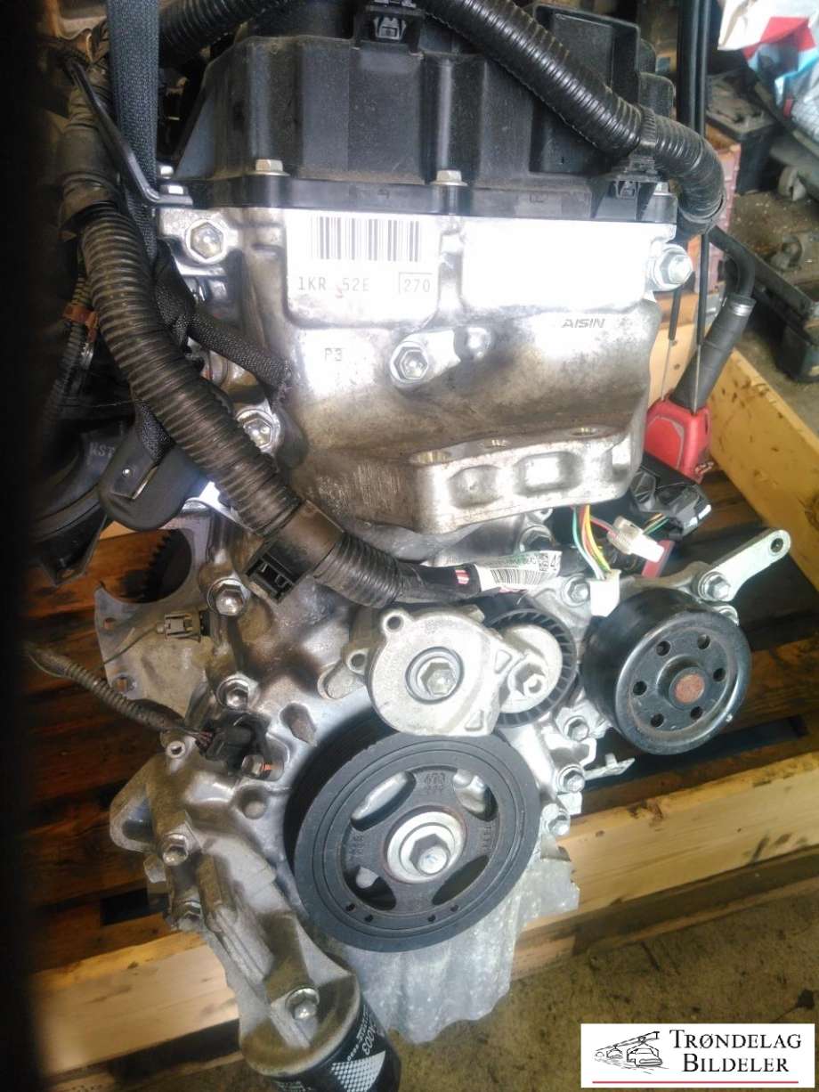 Motor bensin til Peugeot 108 2014-->>  (1KR-52E|)