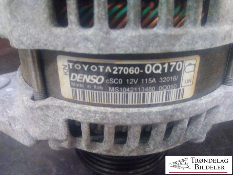 Dynamo til Peugeot 108 2014-->>  (DENSO|27060-0Q170|MS1042113480|)