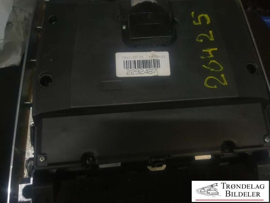 Varmeapparat betjening til Volvo V60 2010-2013 (Type I, Fase 1)  (VOLVO|2292487|8632427|)
