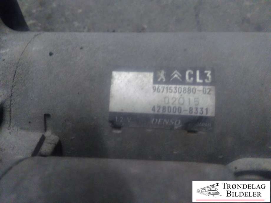 Starter til Peugeot 2008 2013-2019 (Type I) (DENSO|428000-8331|9671530880-02|)