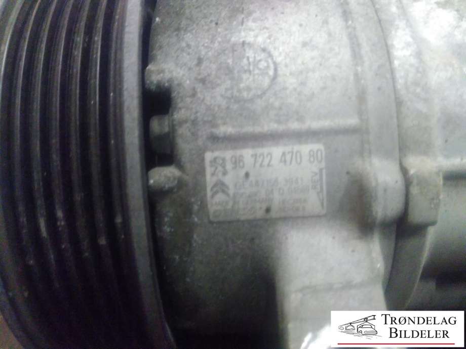 Aircondition kompressor til Peugeot 2008 2013-2019 (Type I)  (DENSO|96 722 470 80|GE447150-3941|)