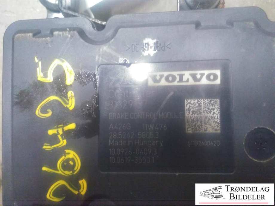 ABS sentral til Volvo V60 2010-2013 (Type I, Fase 1)  (VOLVO|31329137|28.562-5805.3|)