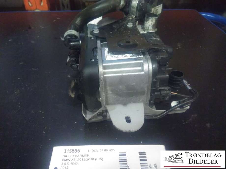 Dieselvarmer til BMW X5 2013-2018 (F15) (F15) (WEBASTO|64.12-9330592-02|9025417D|64 12 9 343 172)