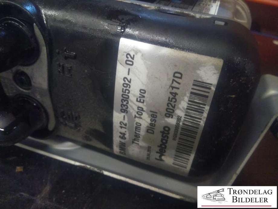 Dieselvarmer til BMW X5 2013-2018 (F15) (F15) (WEBASTO|64.12-9330592-02|9025417D|64 12 9 343 172)