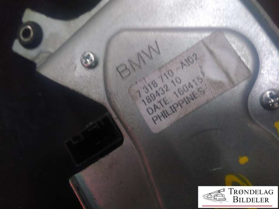 Viskermotor bakrute til BMW X5 2013-2018 (F15) (F15) (BMW|7 318 710-AI02|189432 10|)