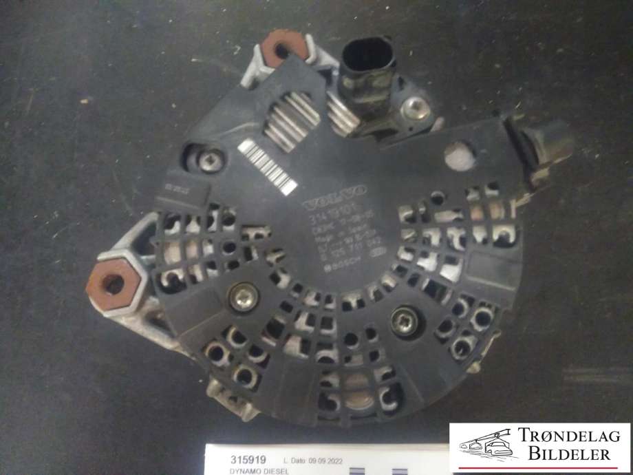 Dynamo diesel til Volvo V40 2012-2019  (VOLVO|31419101|0 124 711 042|)