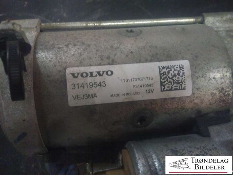 Starter diesel til Volvo V40 2012-2019 (VOLVO|31419543|VEJ3MA|)