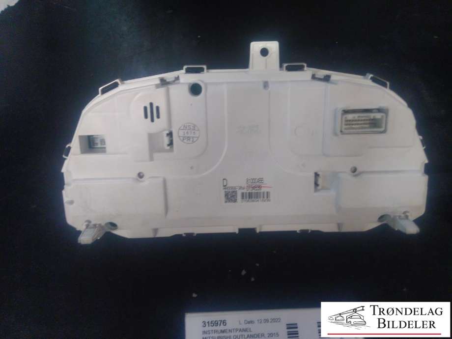 Instrumentpanel til Mitsubishi Outlander 2015-->> (Type III, Fase 2)  (8100C455|MM0059-252|07058380418239)