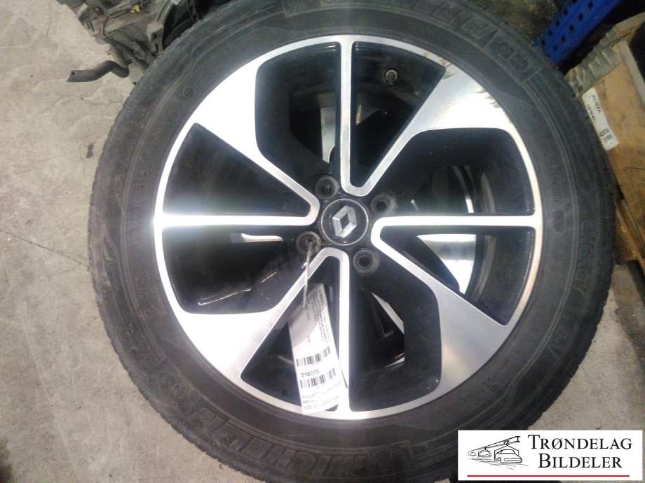 Hjulsett aluminium sommer til Renault Zoe, 2013-2019 (Fase 1)  (MICHELIN|195/55R 16 4X100 6.5JX16 ET44 CB60.1MM)