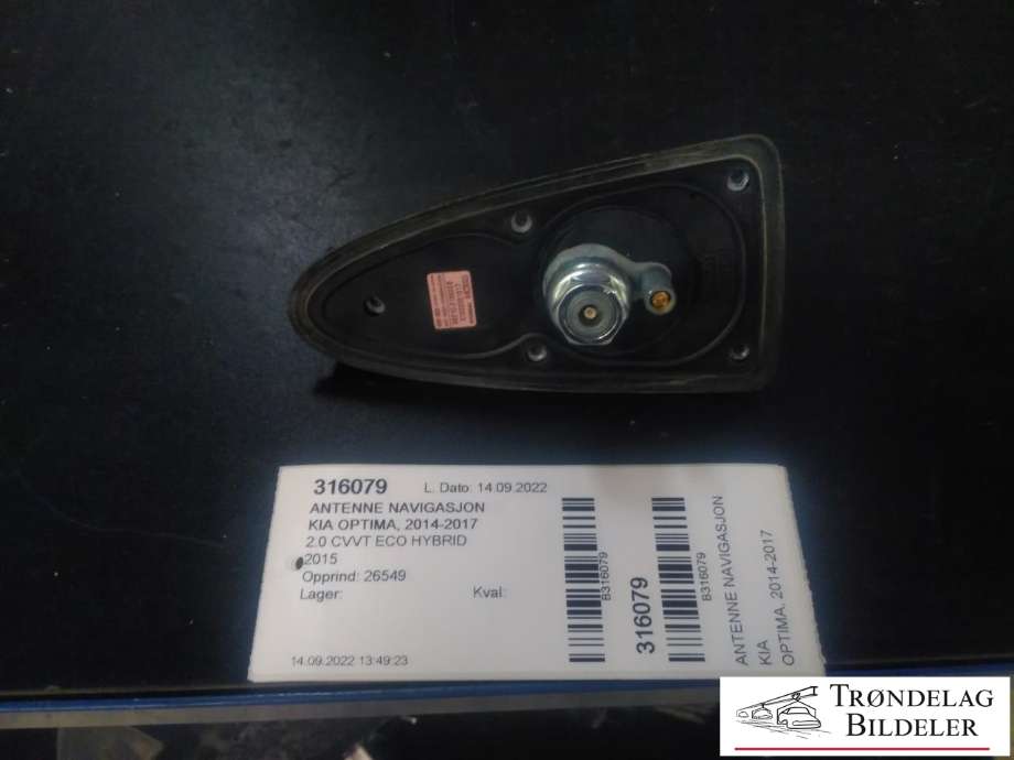 Antenne navigasjon til Kia Optima, 2014-2017  (KIA|9210-2T860EB)