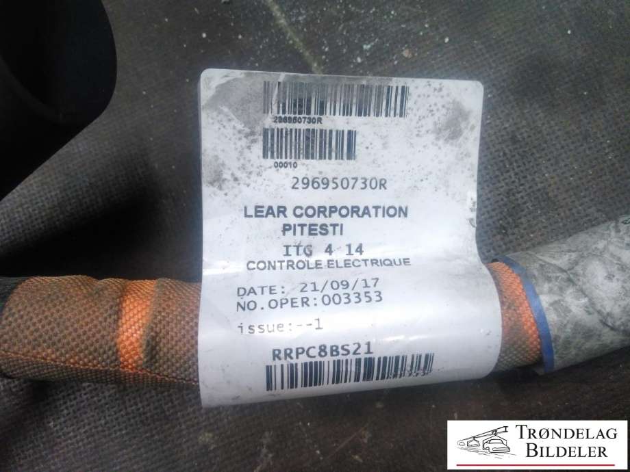 Batterilader inntak/luke til Renault Zoe 2013-2019 (Fase 1) (296950730R|)