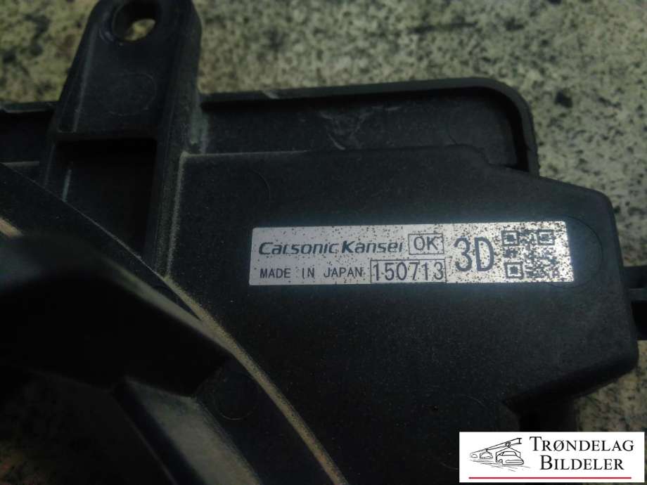Kjølevifte elektrisk til Mitsubishi Outlander 2015-->> (Type III, Fase 2)