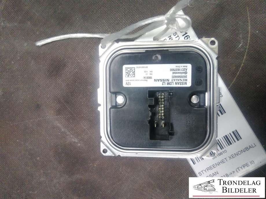 Styreenhet xenon/ballast til Nissan Leaf, 2018-->> (Type II)  (260558992C)
