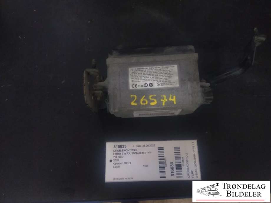 Cruisekontroll til Ford S-Max, 2006-2010 (Type I, Fase 1) (FOMOCO|6G9N 9G853 BC)