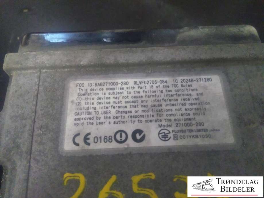 Cruisekontroll til Ford S-Max 2006-2010 (Type I, Fase 1) (FOMOCO|6G9N 9G853 BC|2024B-271280|)