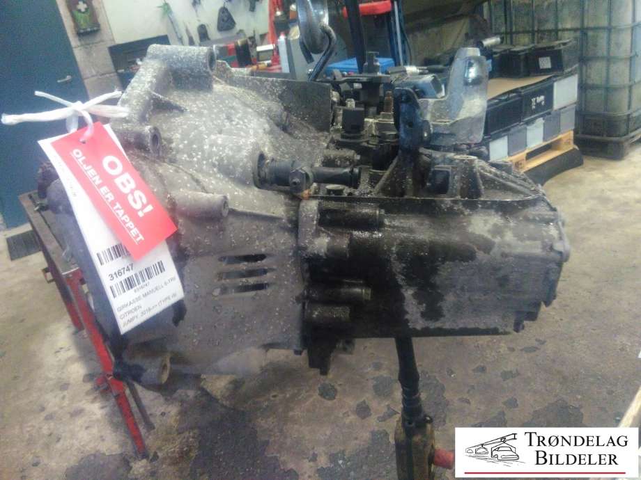 Girkasse manuell 6-trinn til Citroën Jumpy 2016-->> (Type III) (98 195 856 80|16 123 445 80|)