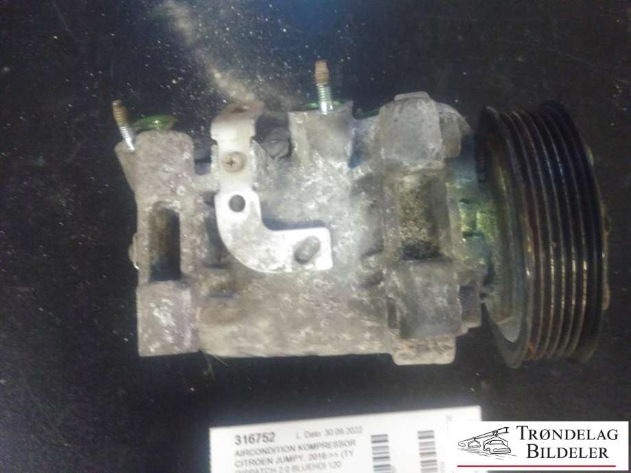 Aircondition kompressor til Citroën Jumpy 2016-->> (Type III)  (9810349980|JSR11T603078|)