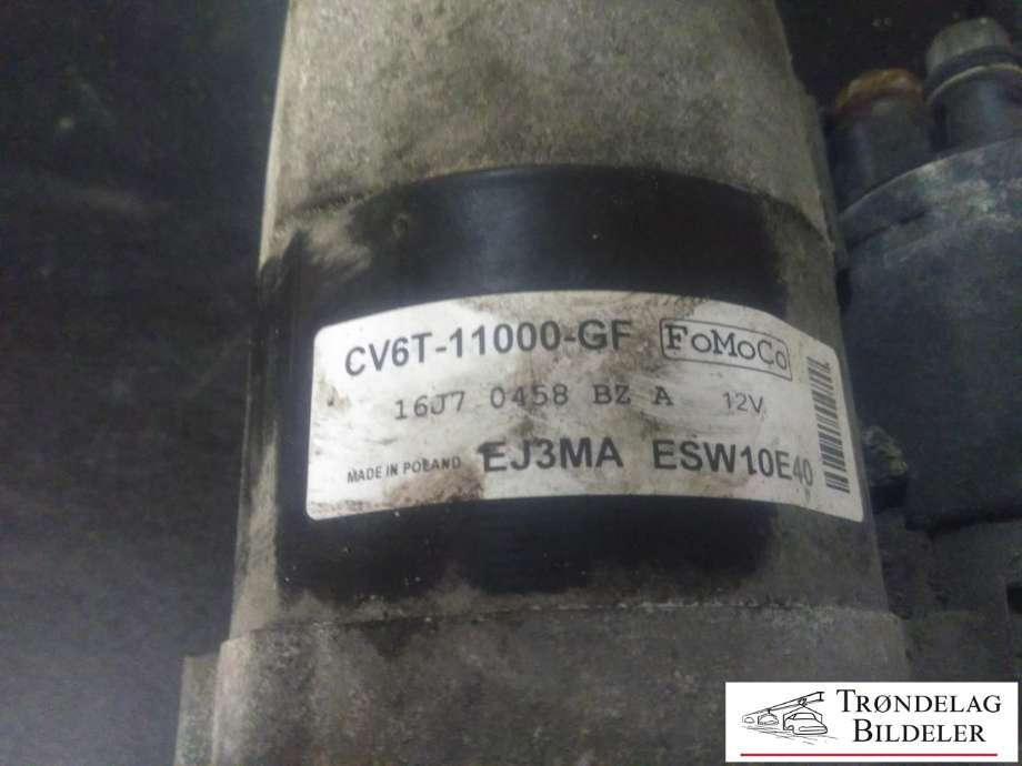 Starter til Ford Focus 2014-2018 (Type III, Fase 2) (FOMOCO|CV6T-11000-GF|EJ3MA ESW10E40|)