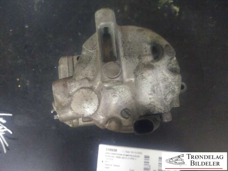 Aircondition kompressor til Audi A3 2009-2012 (Type II, Fase 2) (DENSO|5Q0820803F|5Q0820803K|890632| ACP634|5Q0820803D|5Q0820803J|5Q0820803G|1K0820803A|1K0820803B|1K0820803H|1K0820803K|1K0820803L|1K0820803M|1K0820803F|1K0820803G|1K0820803J|1K0820803N|1K0820803P|1K0820803Q|1K0820803S|5K0820803|5K0820803A|5K0820803B|5K0820803C|5K0820803D|5K0820803E|5K0820803F|5K0820803G|5K0820803H|5K0820803J|5K0820803K|5N0820803|5N0820803A|5N0820803B|1K0 820 859 F|1K0 820 859 S)
