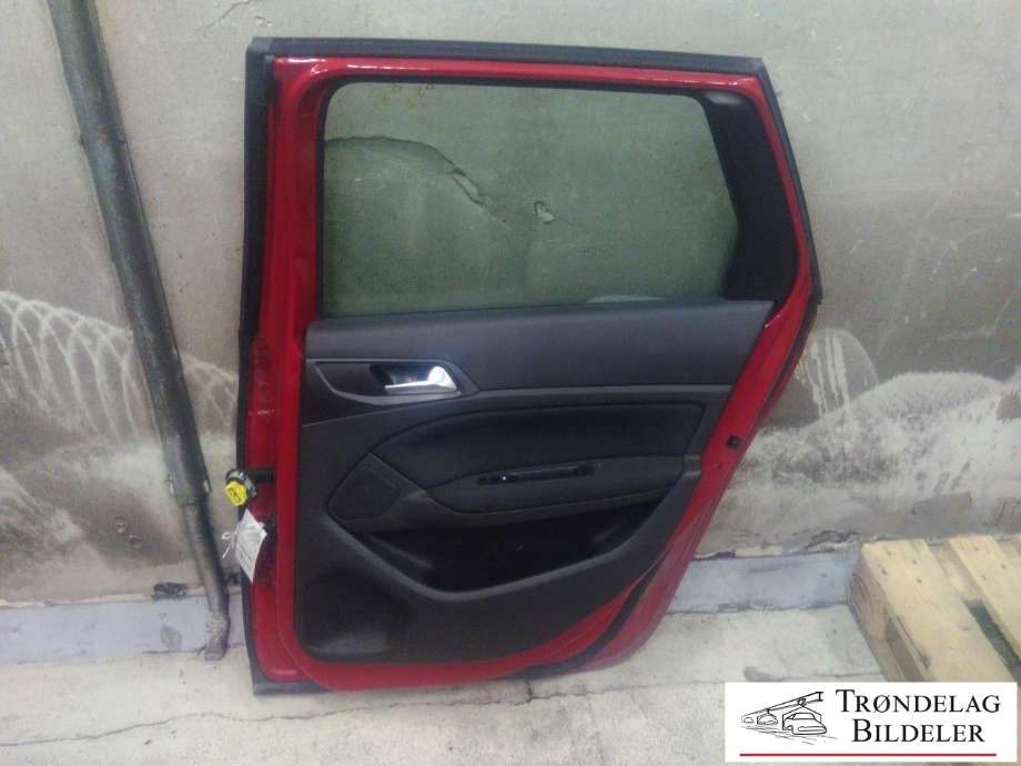 Dør høyre bak til Peugeot 308 2013-2021 (Type II)  (98 052 674 80|)