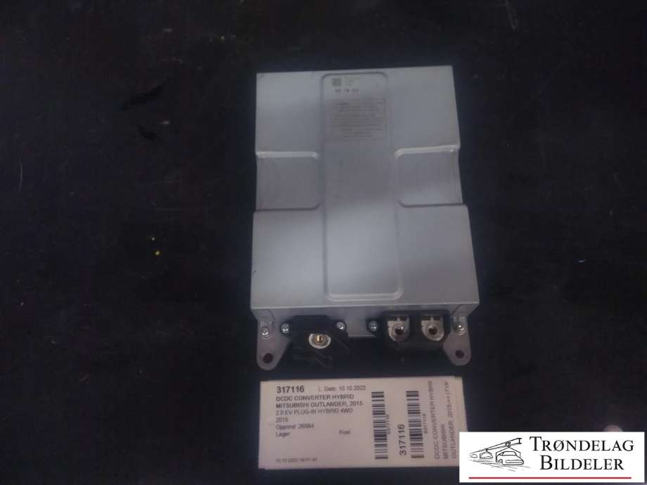 DCDC converter hybrid til Mitsubishi Outlander, 2015-->> (Type III, Fase 2)  (37129-01001)
