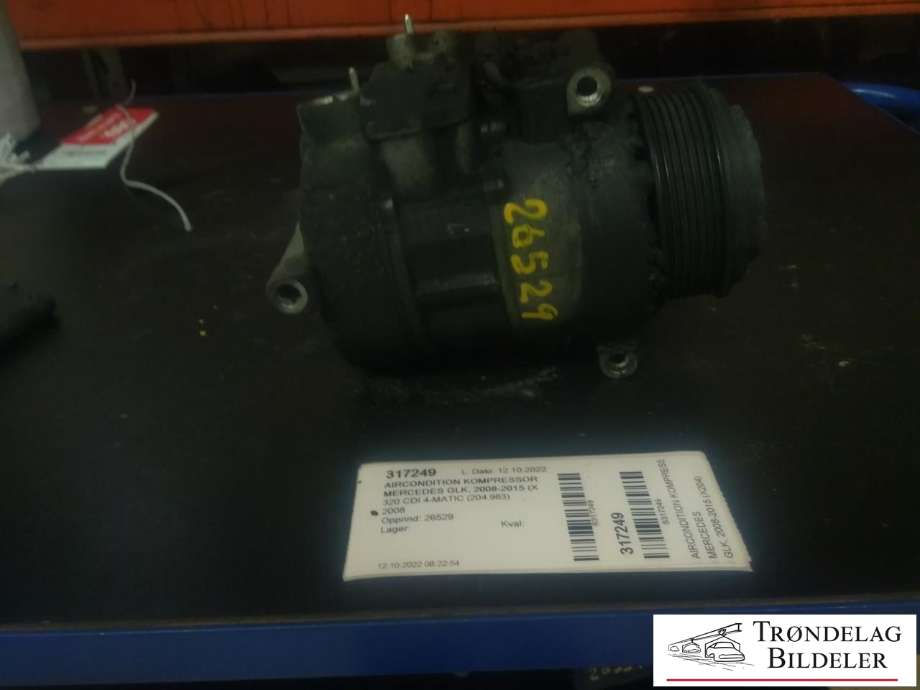 Aircondition kompressor til Mercedes GLK, 2008-2015 (X204) (X204) (DENSO|A 002 230 32 11)