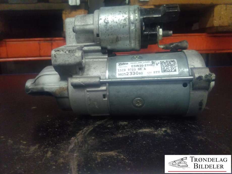 Starter diesel til Peugeot 3008 2016-->> (Type II) (VALEO|9825233080|ESW20-21HE|)