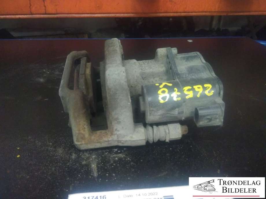 Bremsecaliper venstre bak, elektrisk til Peugeot 3008 2016-->> (Type II)  (16 517 583 80|16 089 997 80|290X12MM)