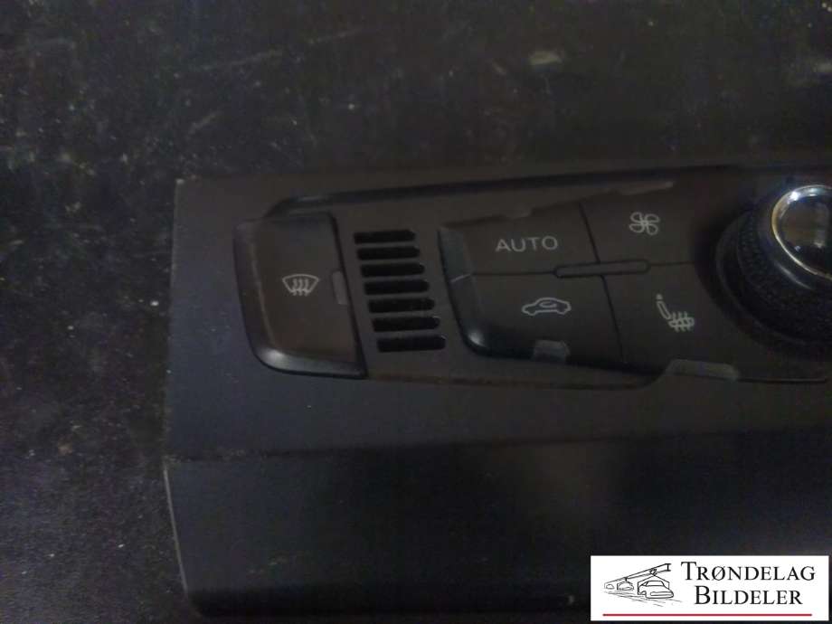 Varmeapparat betjening til Audi Q5 2008-2012 (Type I, Fase 1)  (CONTINENTAL|8T1 820 043 AH|A2C53297840|A2C53345972)