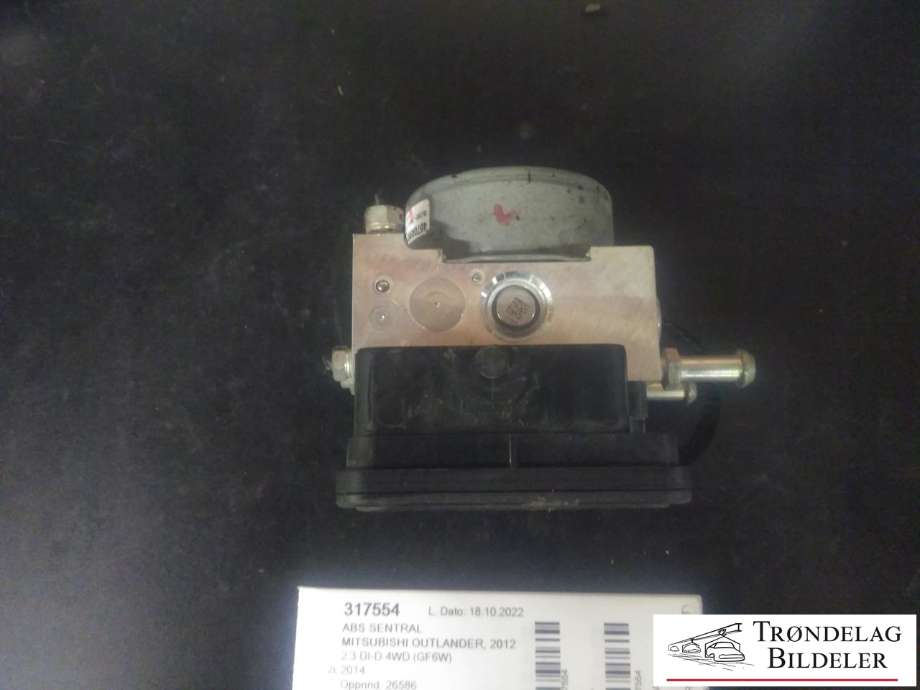 ABS sentral til Mitsubishi Outlander 2012-2015 (Type III, Fase 1)  (ATE|28.5151-7352.3|06.2109-6951.3|)