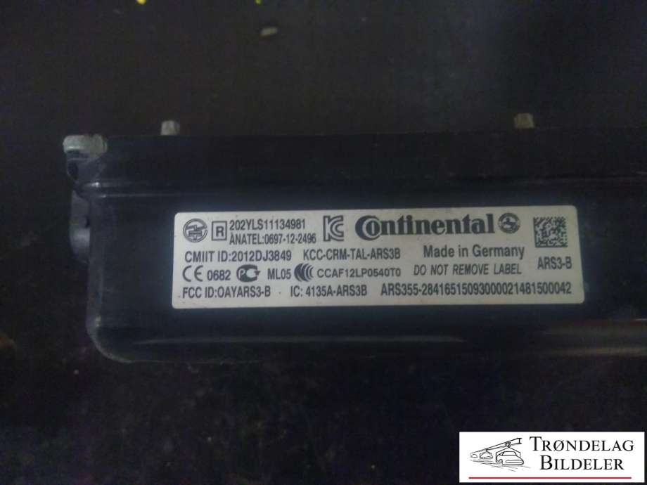 Sensor diverse til Mitsubishi Outlander 2012-2015 (Type III, Fase 1) (CONTINENTAL|KCC-CRM-TAL-ARS3B|4135A-ARS3B|863A092)