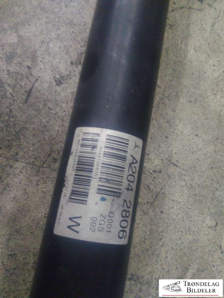 Mellomaksel til Mercedes GLK 2008-2015 (X204) (X204) (A2044102806|A 204 410 71 06|)