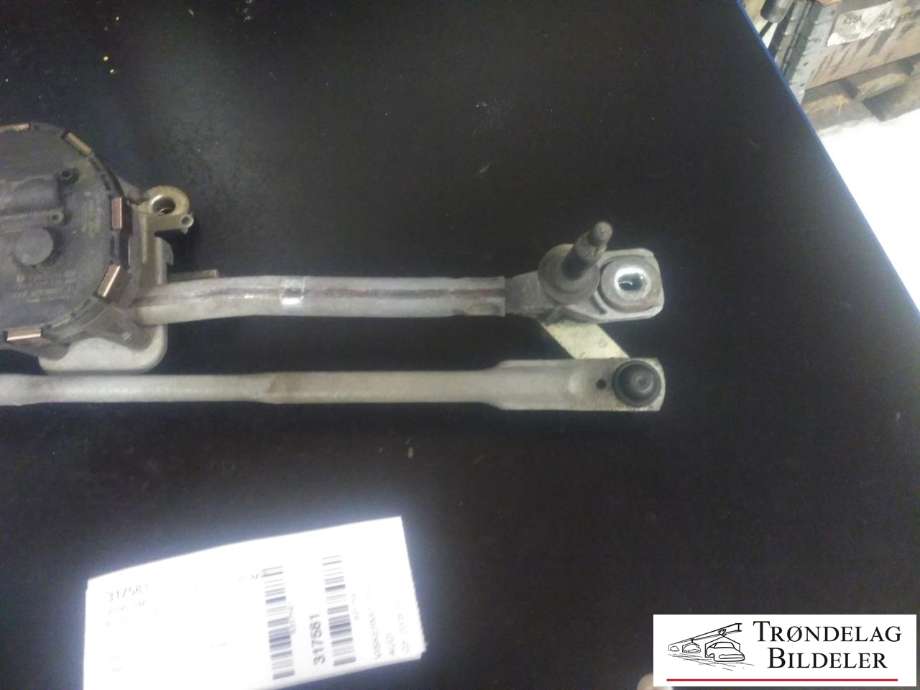 Viskermotor frontrute komplett m/overføring til Audi Q5 2008-2012 (Type I, Fase 1) (BOSCH|B247894|1 397 220 680|)