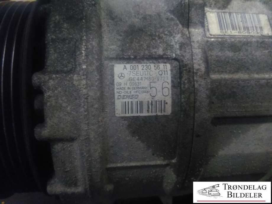 Aircondition kompressor til Mercedes C-Klasse 2004-2007 (Fase 2) (W203) (W203) (A 001 230 56 11|GE447180-9727|)