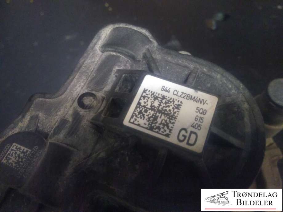 Bremsecaliper venstre bak, elektrisk til VW T-Roc 2017-->>  (VW AG|5Q0 615 423 E|8V0 615 425|8V0 615 425    SL7|272X10MM|)