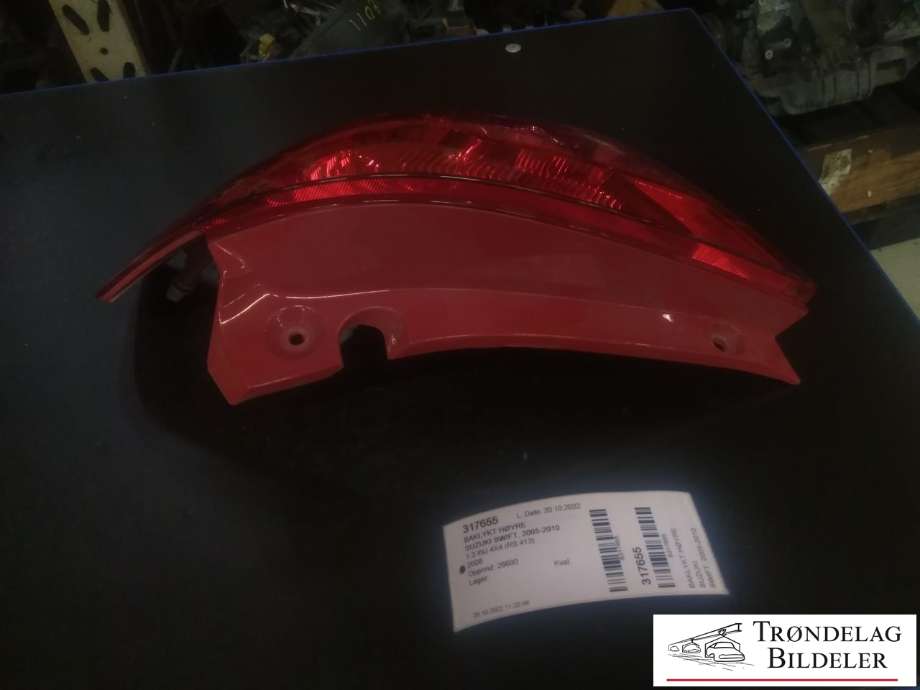 Baklykt høyre til Suzuki Swift 2005-2010  