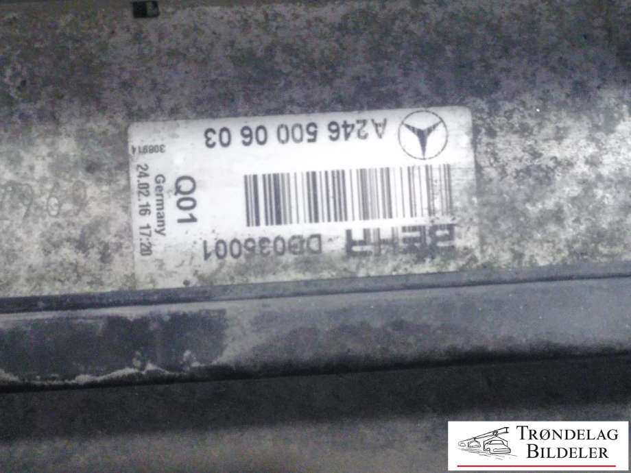 Radiatorpakke til Mercedes B-Klasse, electric drive 2014-2018 (W242) (W242)