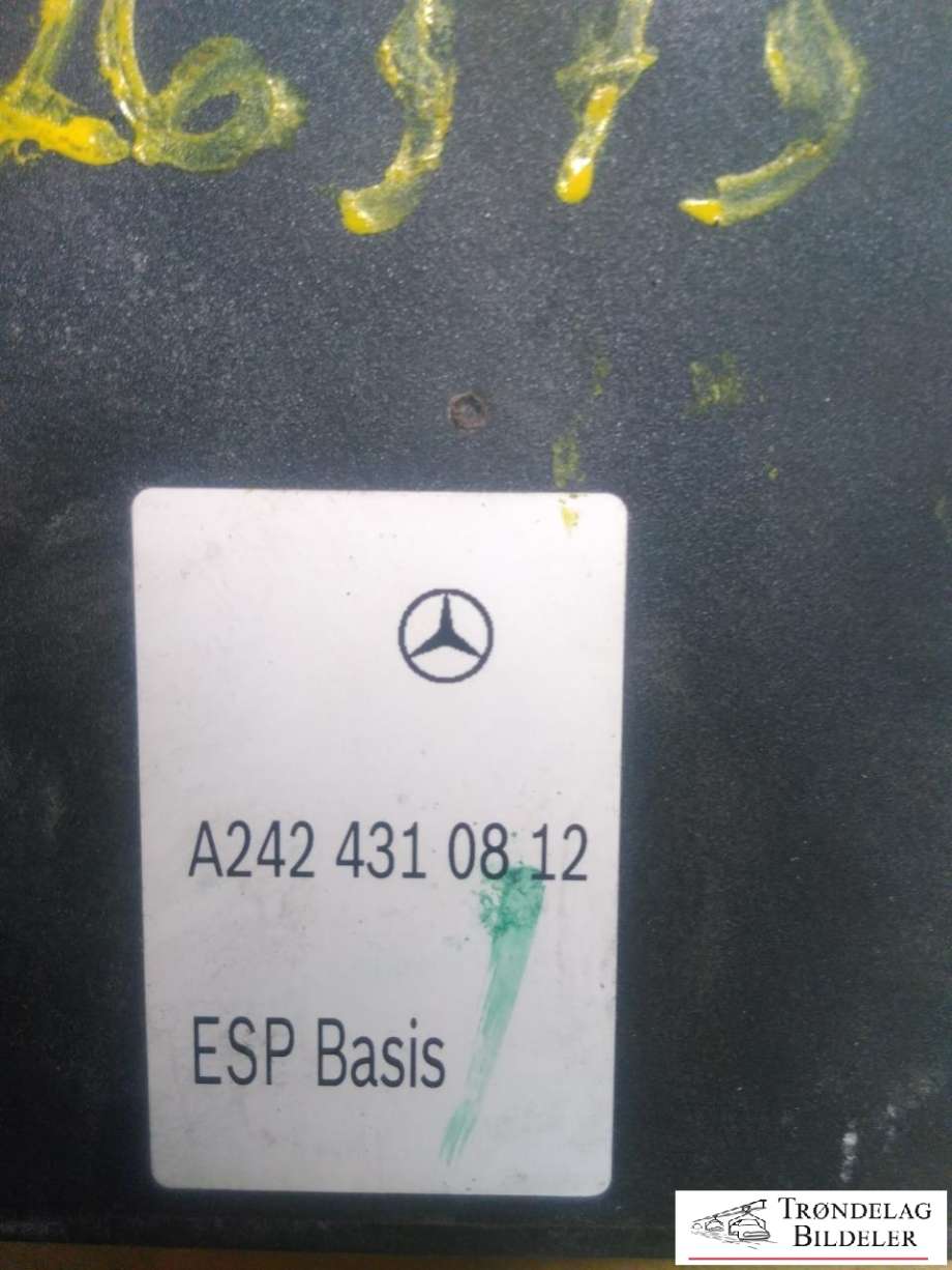 ABS sentral til Mercedes B-Klasse, electric drive 2014-2018 (W242) (W242) (A2424310812|)