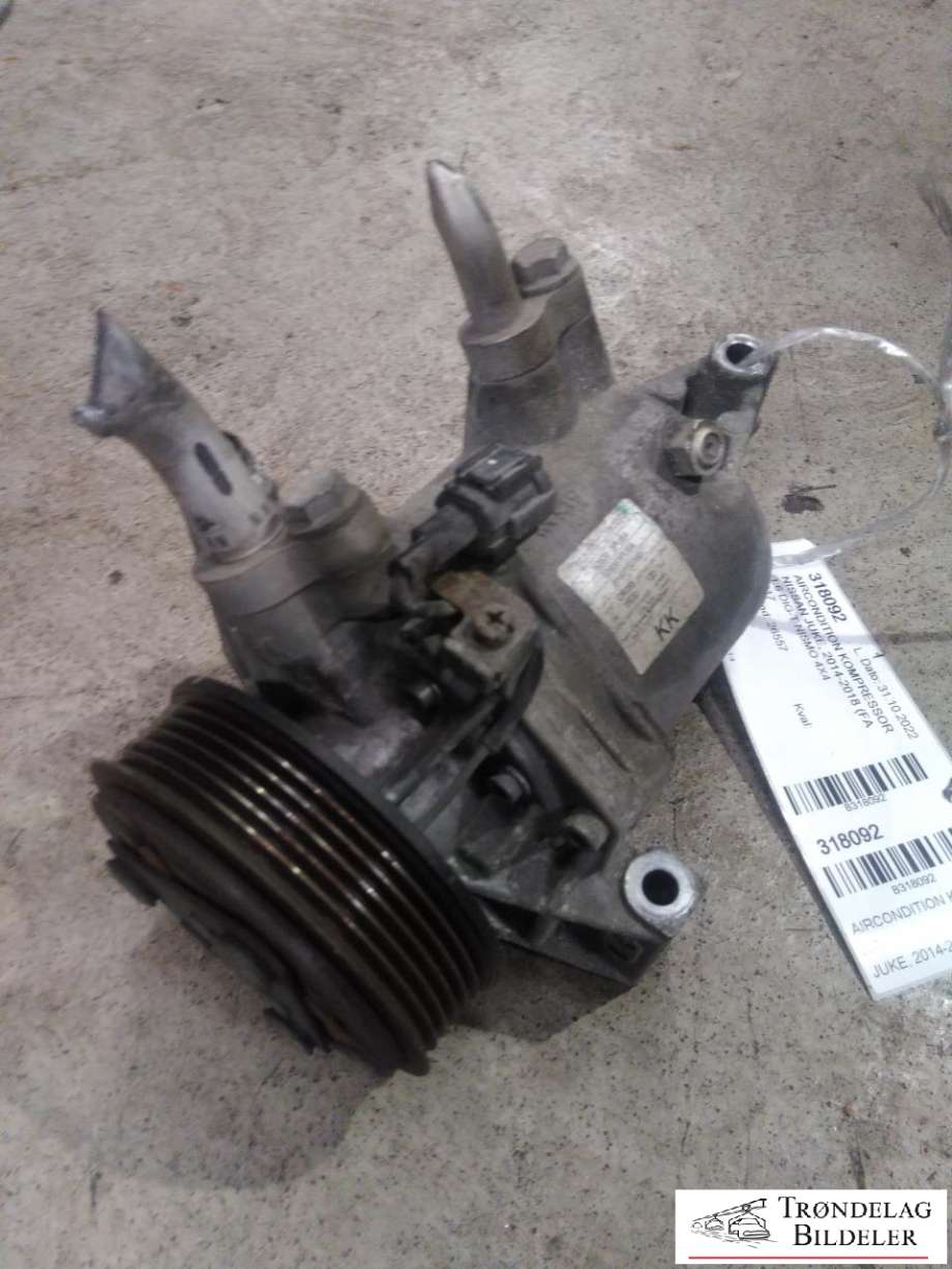 Aircondition kompressor til Nissan Juke 2014-2018 (Fase 2) (92600-3PU6A|)