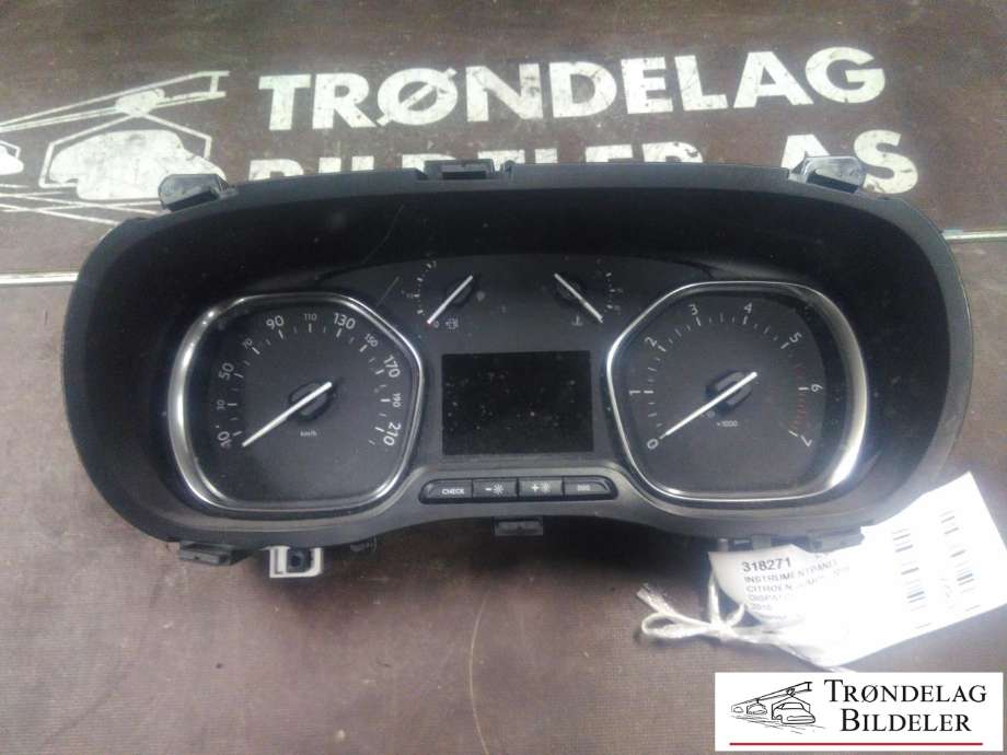 Instrumentpanel til Citroën Jumpy, 2016-->> (Type III)  (98 175 437 80 00)