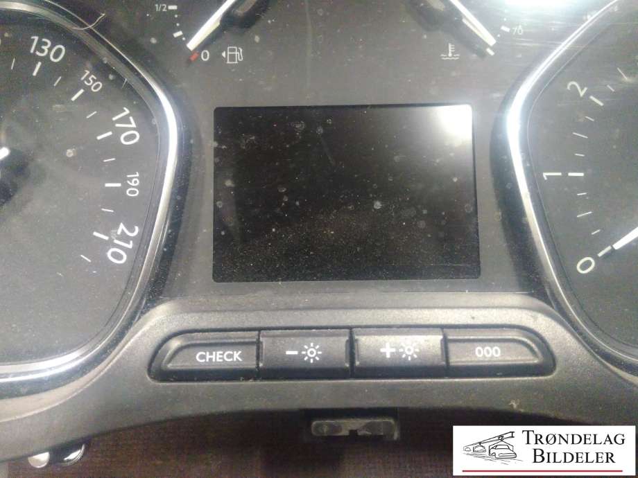 Instrumentpanel til Citroën Jumpy 2016-->> (Type III) (98 175 437 80 00|SN1-0021539|)