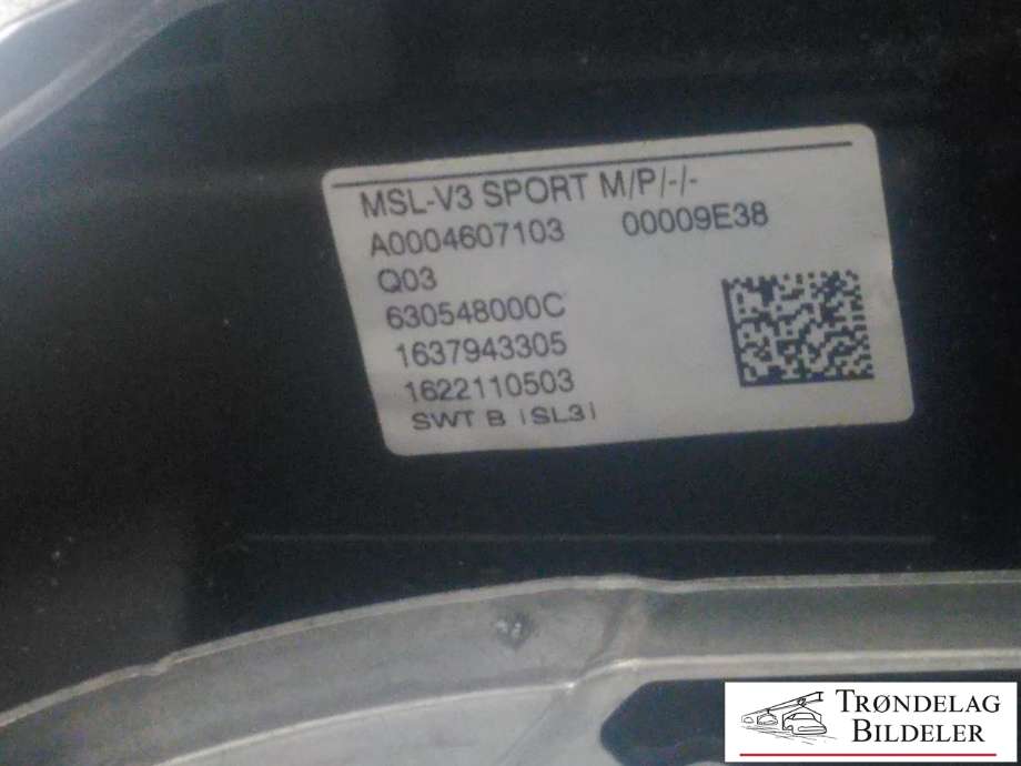 Ratt til Mercedes E-Klasse 2016-2023 (W213) (W213) (A0004607103|)