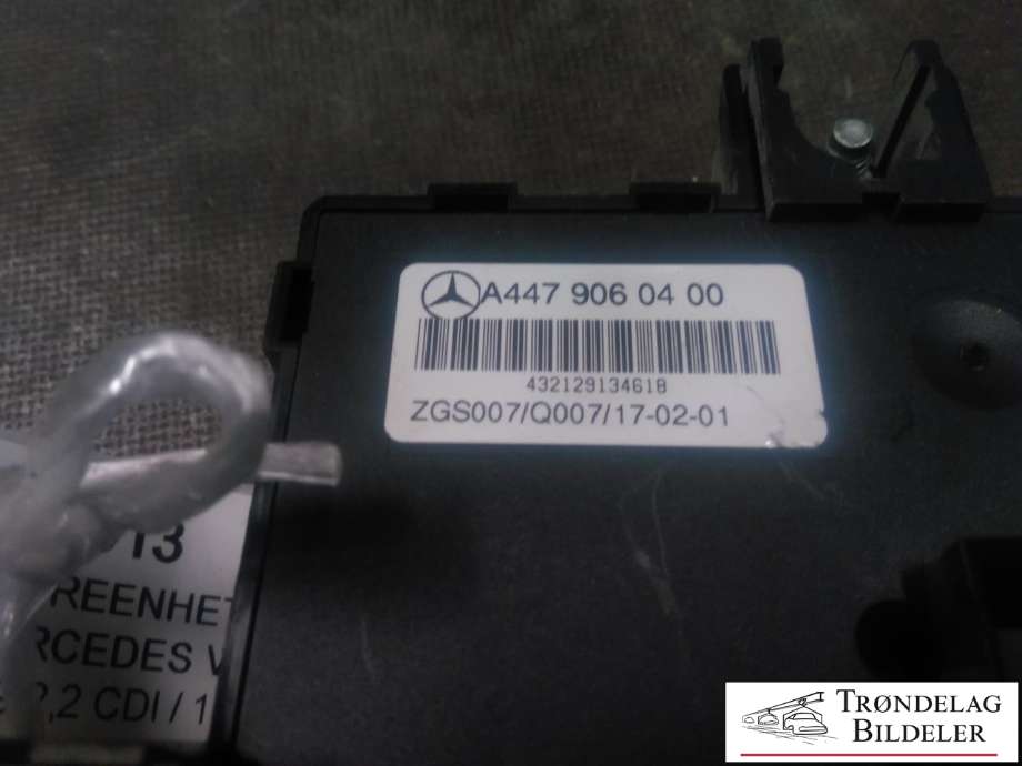 Styreenhet batteri til Mercedes Vito 2014-->> (W447) (W447) (A4479060400|432129134618|)