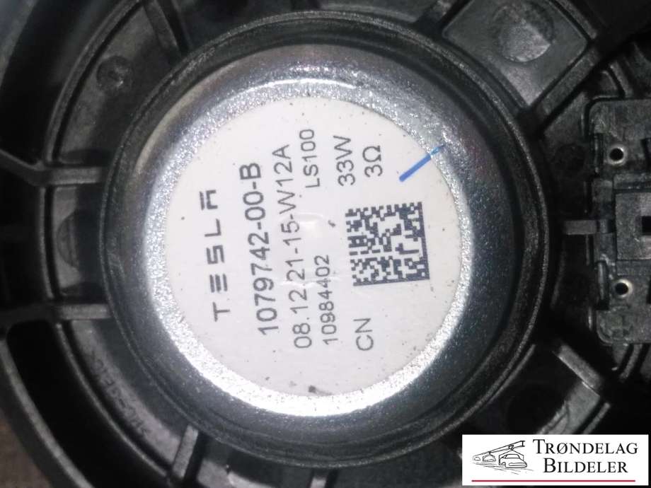 Bilstereo høyttaler til Tesla Model Y 2021-2024 (Type I)  (1079742-00-B|)