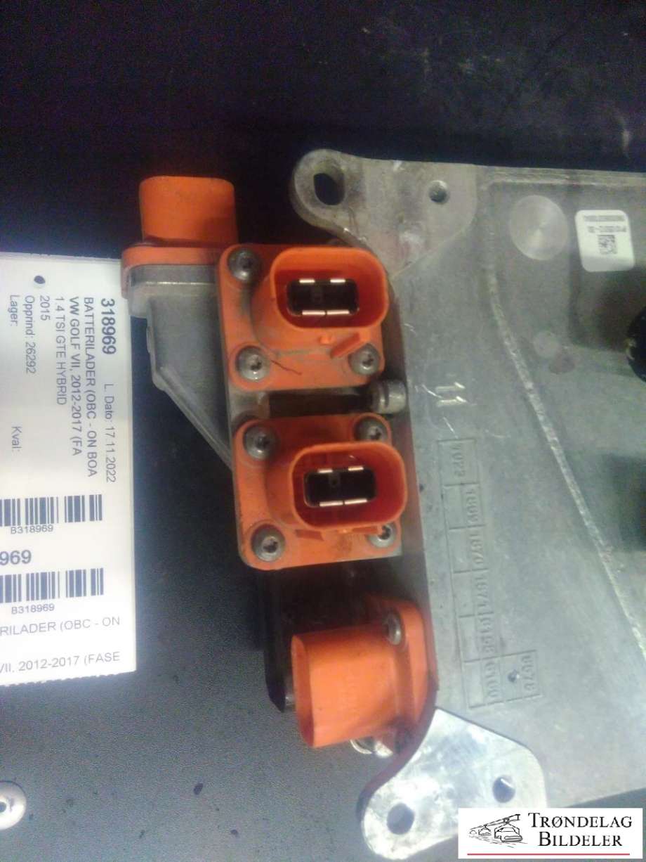 Batterilader (OBC - On Board Charger) til VW Golf VII 2012-2017 (Fase 1) (VW AG|5QE 915 682 AA|10135012|)