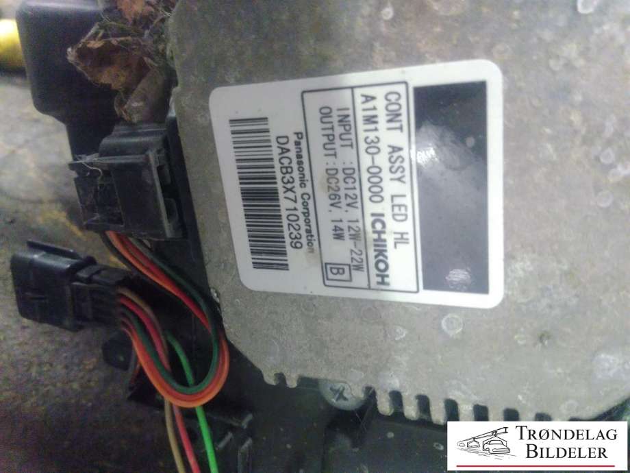 Frontlykt høyre full-LED til Nissan Leaf 2011-2017 (Type I) (26010-3NL5A|)