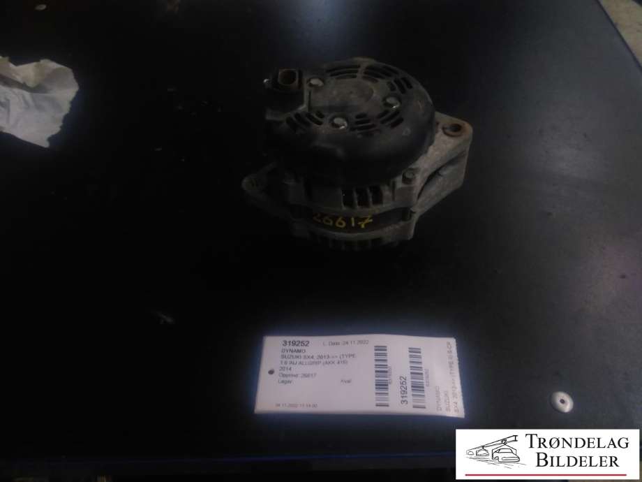 Dynamo til Suzuki SX4 S-CROSS, 2013-->> (Type II)  (31400-61M0)