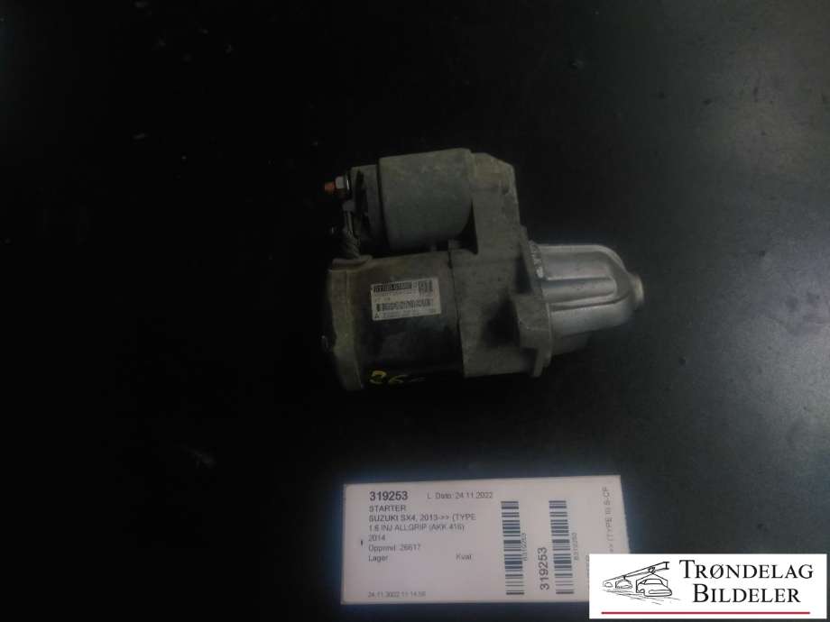 Starter til Suzuki SX4 S-CROSS, 2013-->> (Type II)  (31100-61M0)