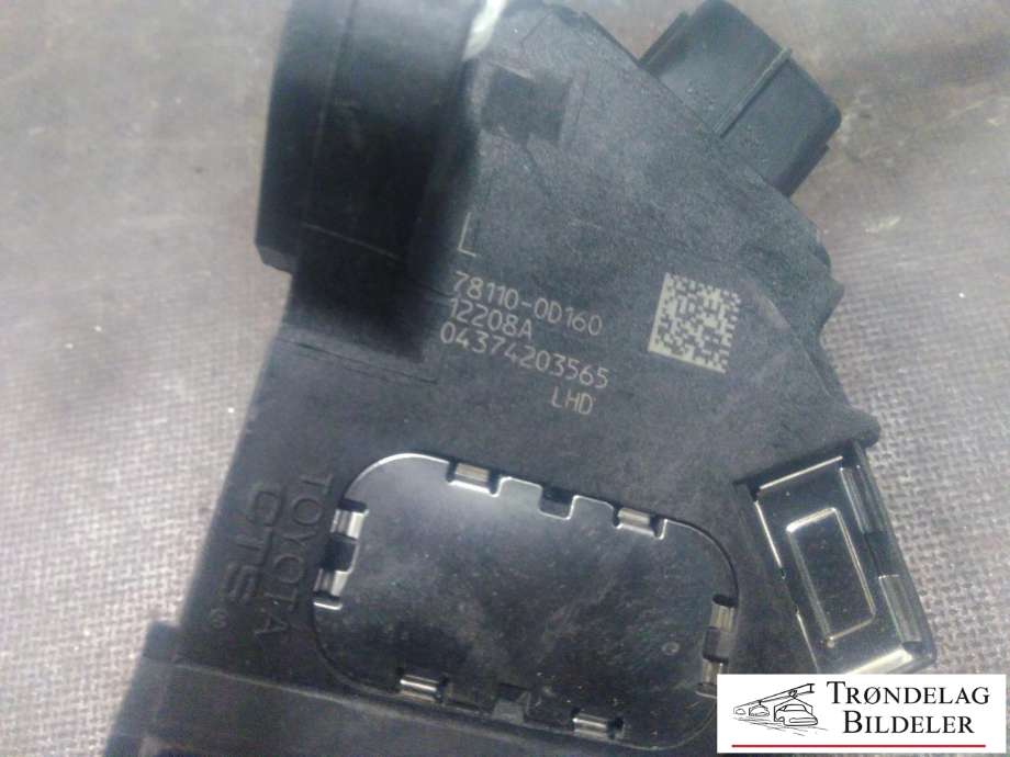 Pedal gass til Toyota Yaris 2012-2014 (Type III, Fase 1)  (78110-0D160|12208A|04374203565)